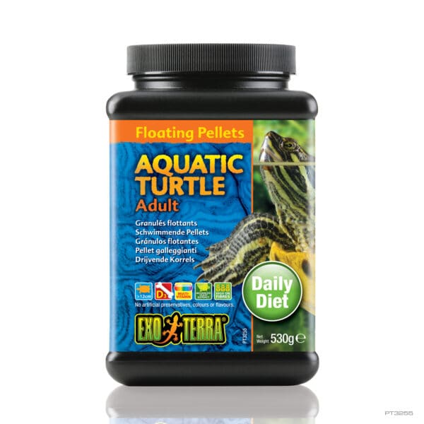 Floating Pellets Aquatic Turtle Adult 18.6 oz - 530 g