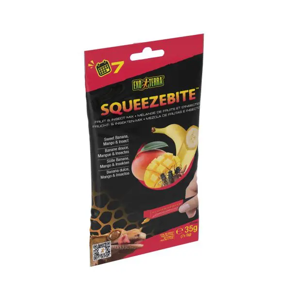 SqueezeBite Fruit & Insect Mix