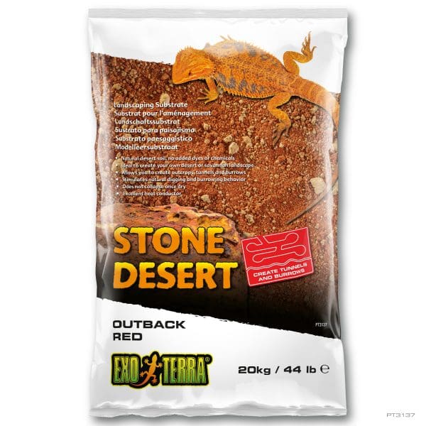 Stone Desert Outback Red 44 lb - 20 kg