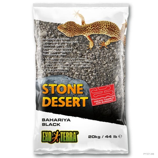 Stone Desert Bahariya Black 44 lb - 20 kg