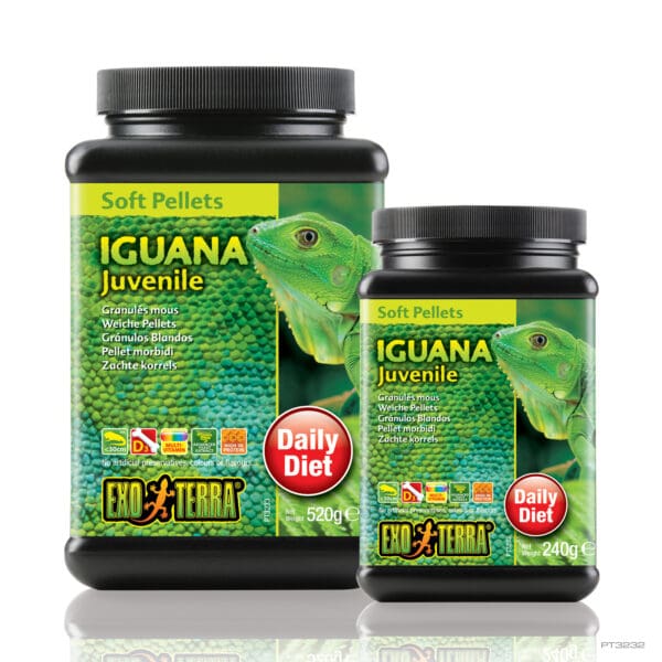 Soft Pellets Juvenile Iguana Food 8.4 oz - 240g