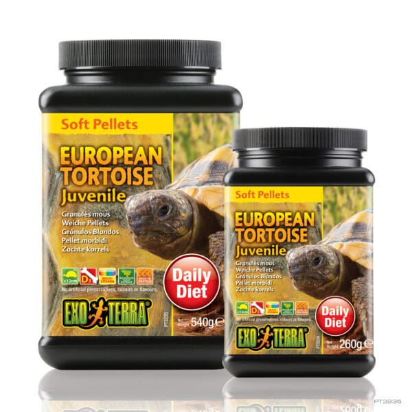 Soft Pellets Juvenile European Tortoise Food 19 oz - 540g